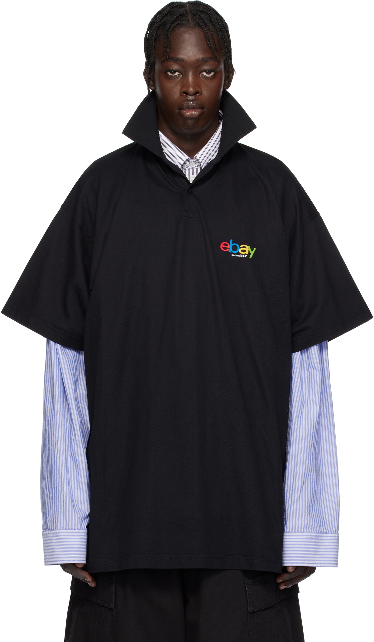 Balenciaga Black eBay Edition Polo Balenciaga