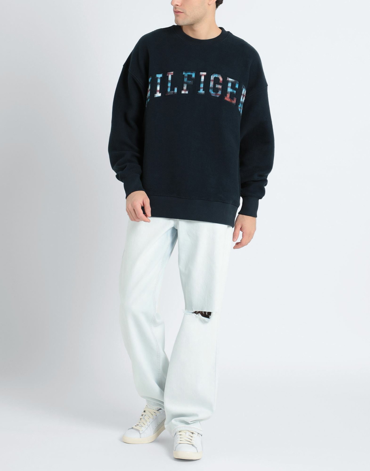 Tommy Hilfiger Mens Sweatshirt in Midnight blue