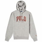 Polo Ralph Lauren Men's Polo College Logo Hoodie in Dark Vintage Heather