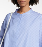 Loewe - Striped cotton poplin shirt