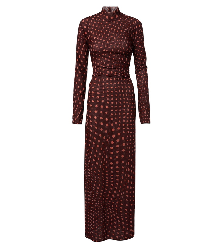 Photo: Stella McCartney Polka dot mesh maxi dress