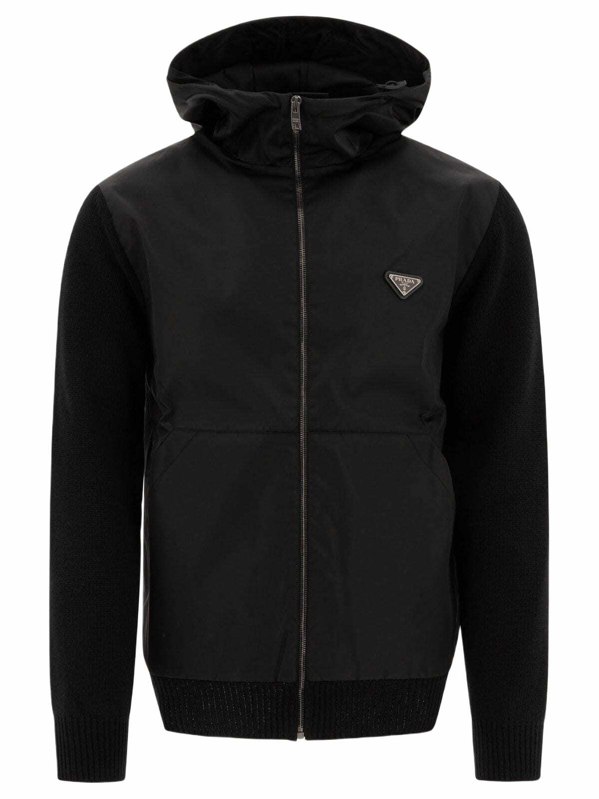 Prada Velour hooded sweatshirt Prada