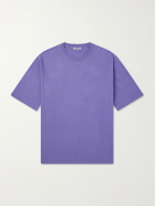 Auralee - Organic Cotton-Jersey T-Shirt - Purple