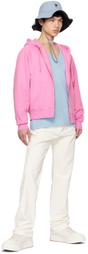 AMI Paris Pink Ami de Coeur Hoodie
