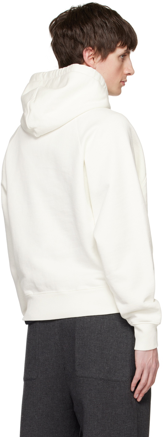 パーカー・フーディ AMI PARIS Logo embroidery hood white USW203731100 USW2037311 MUSINSA | AMI Logo Embroidery Hood - White / USW203731100