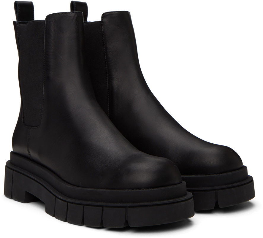 MACKAGE Black Storm Chelsea Boots