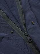 Moncler Genius - 7 Moncler FRGMT Hiroshi Fujiwara Crinkled-Shell Hooded Jacket - Blue