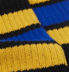 Carhartt WIP - Grant Striped Stretch Cotton-Blend Socks - Black