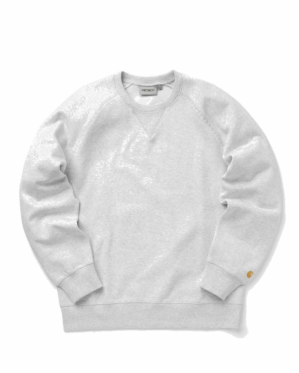Photo: Carhartt Wip Chase Sweatshirt Grey - Mens - Sweatshirts