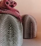 Missoni Ziggy velvet pouf