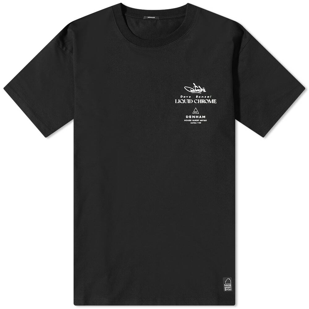 Denham x Dave Bonzai Aim High T-Shirt in Black Denham