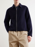 Officine Générale - Mazir Wool Bomber Jacket - Blue
