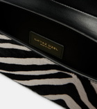 The New Arrivals Ilkyaz Ozel Zébrée.07 calf hair shoulder bag