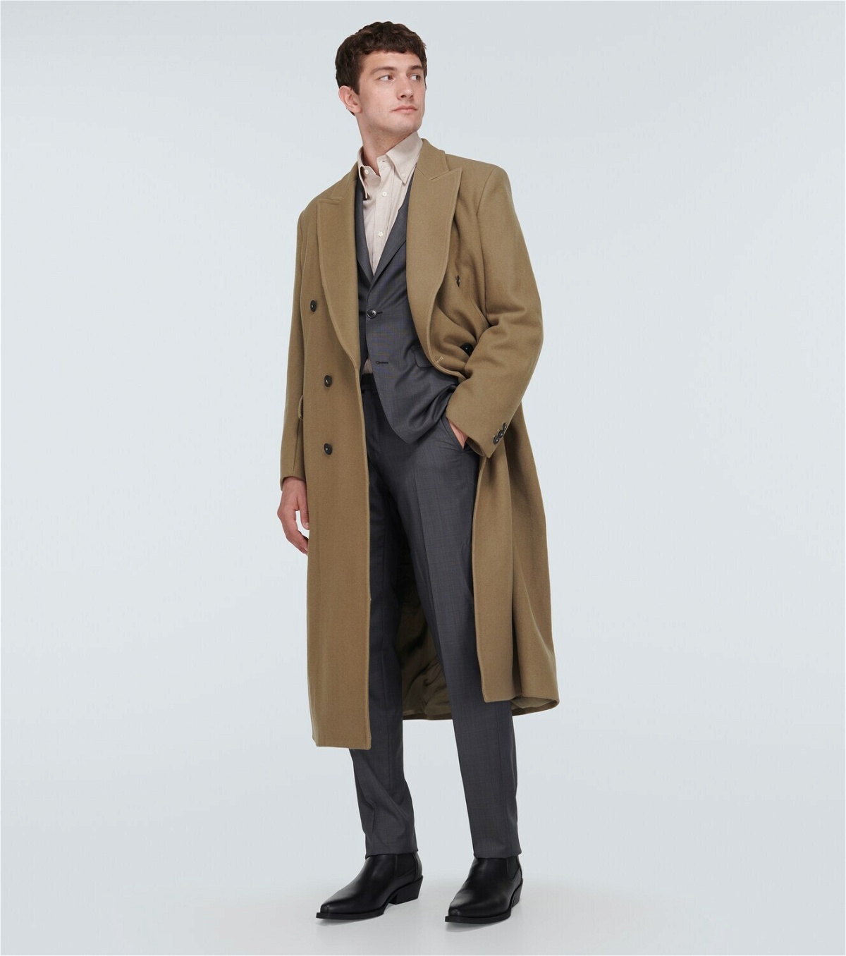 Our Legacy Extended Whale wool-blend overcoat Our Legacy