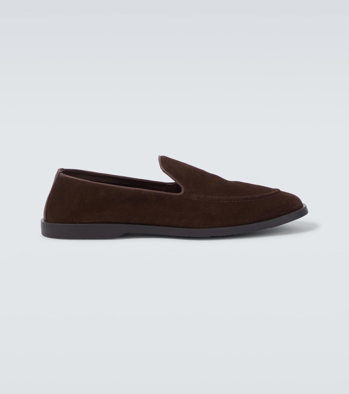 George Cleverley Cornwall suede loafers