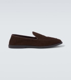 George Cleverley Cornwall suede loafers