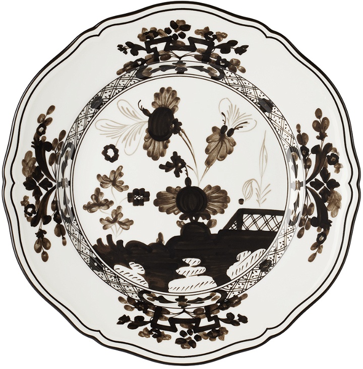 Photo: Ginori 1735 White Oriente Italiano Dinner Plate