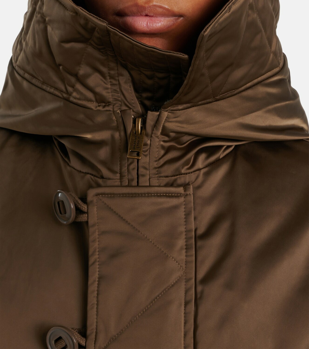 Marant Etoile Elisa hooded bomber jacket