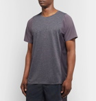 Lululemon - Robert Geller Take The Moment Stretch-Mesh T-Shirt - Purple