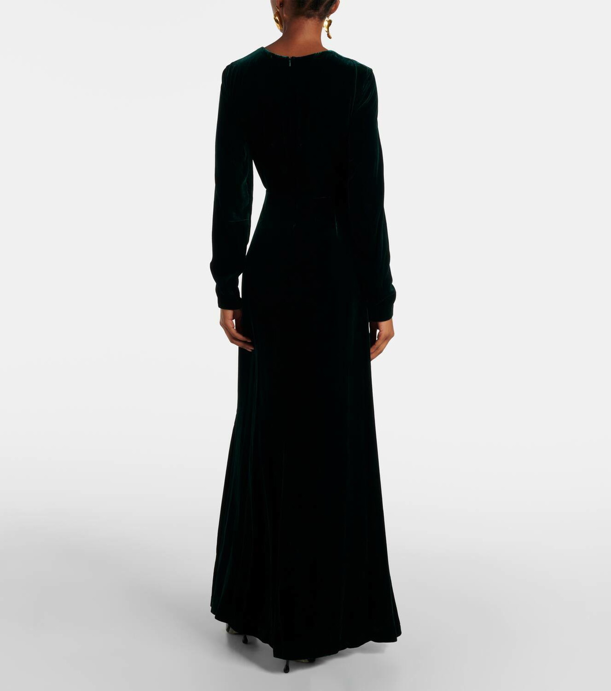 chinese dress ladies Romantic Linen Dress 'Mara' Maxi Length main image 0