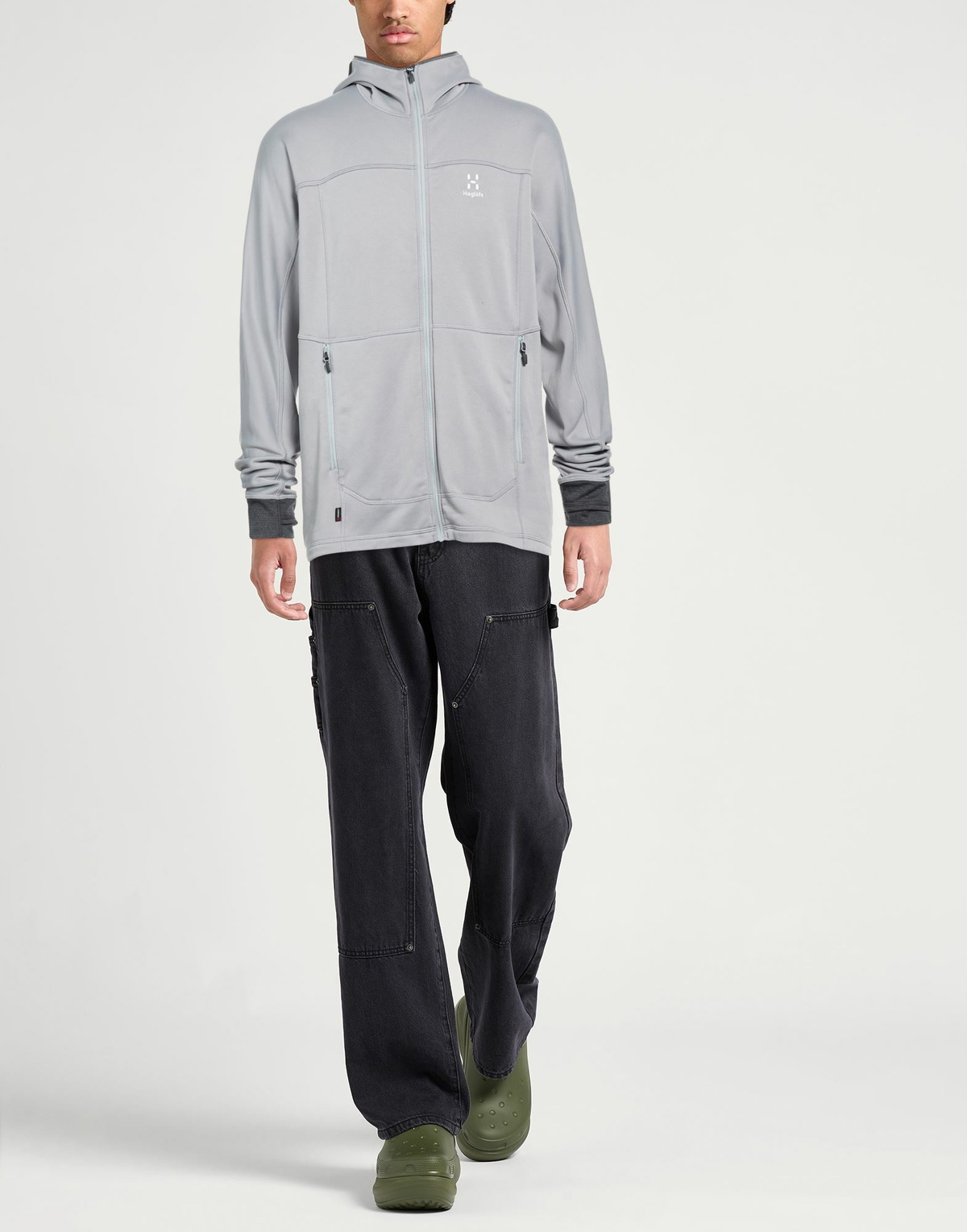 Haglöfs Mens Sweatshirt in Grey