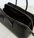 Alaïa Delta Medium Vienne leather top-handle bag