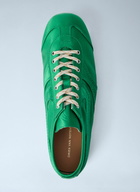 Dries Van Noten Satin Low-Top Sneakers