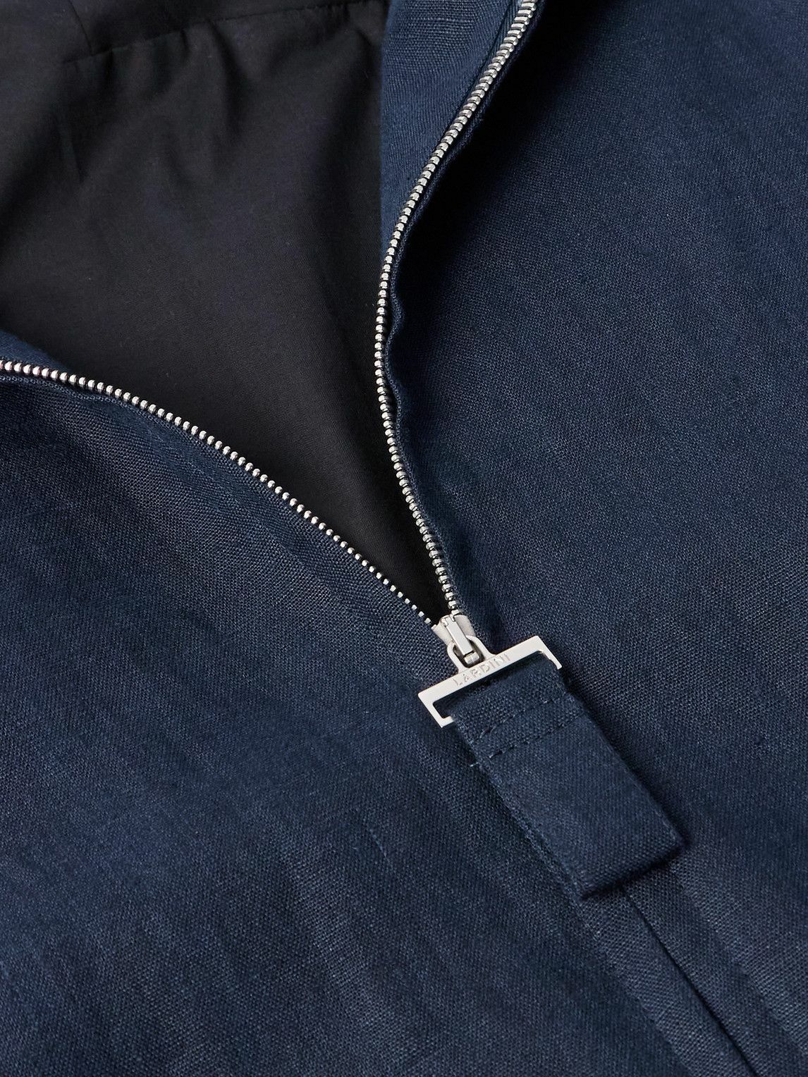 Lardini - Travis Linen-Canvas Jacket - Blue