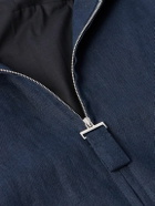 Lardini - Travis Linen-Canvas Jacket - Blue