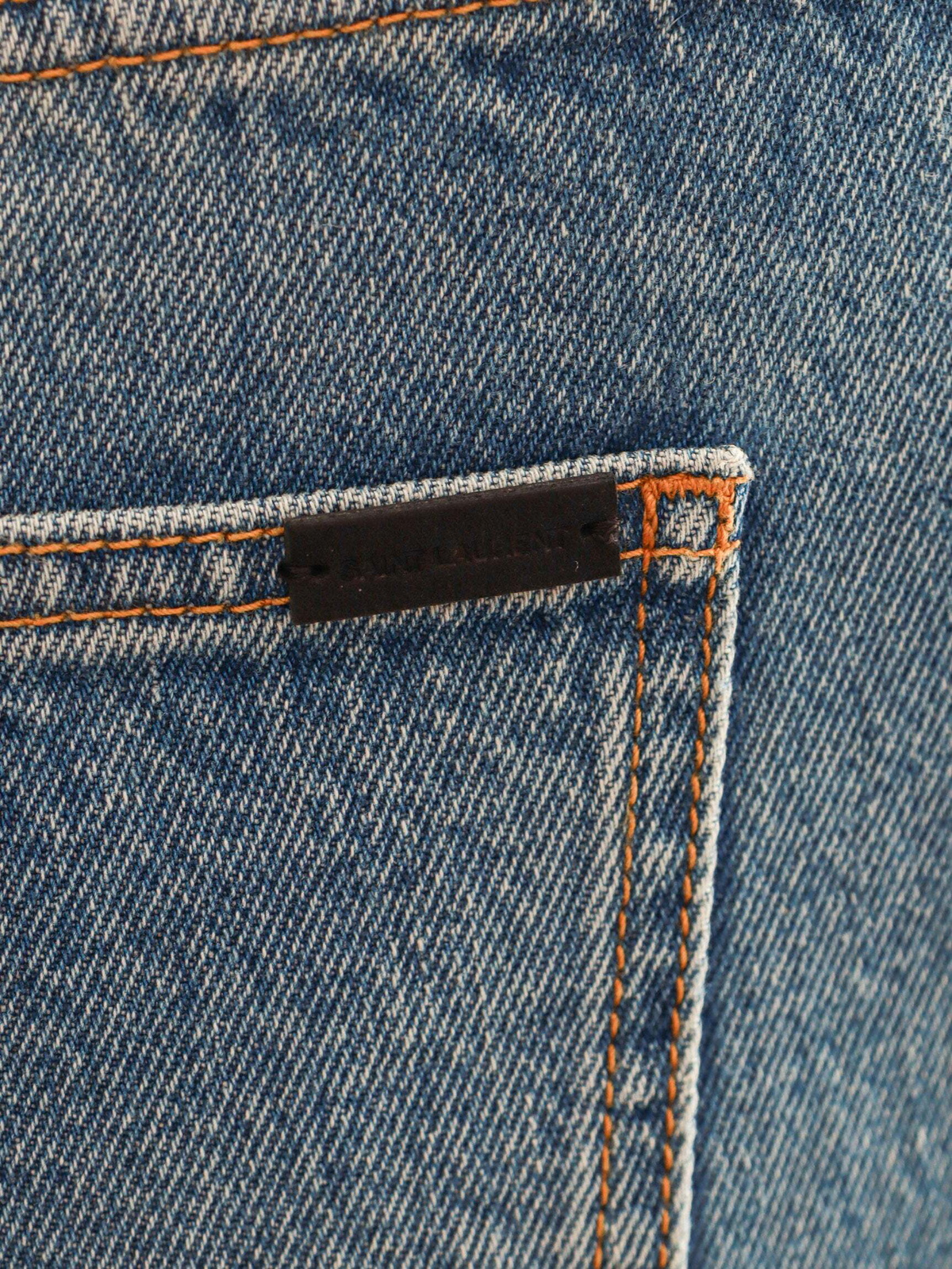 Saint Laurent Jeans Blue Womens Saint Laurent