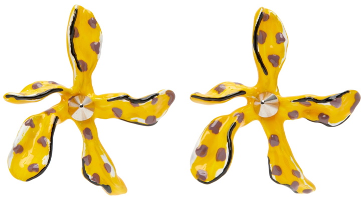 Photo: Marni Yellow Flower Earrings
