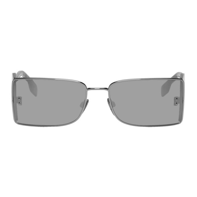 Photo: Burberry Gunmetal B Sunglasses