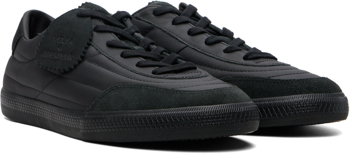 VEJA Black Arpenteur Edition Panenka Leather Sneakers