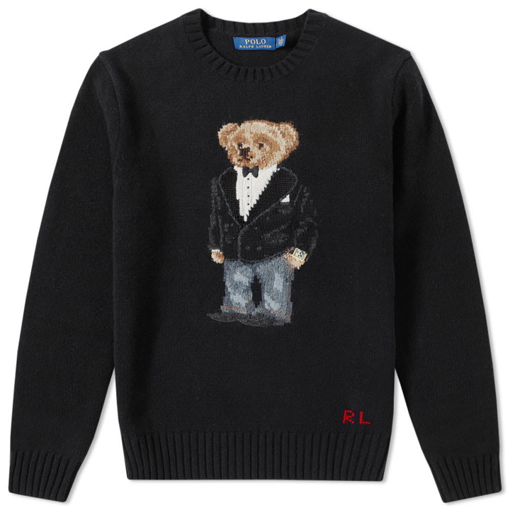 Photo: Polo Ralph Lauren Bear Knit Black