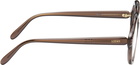 LOEWE Brown Slim Glasses