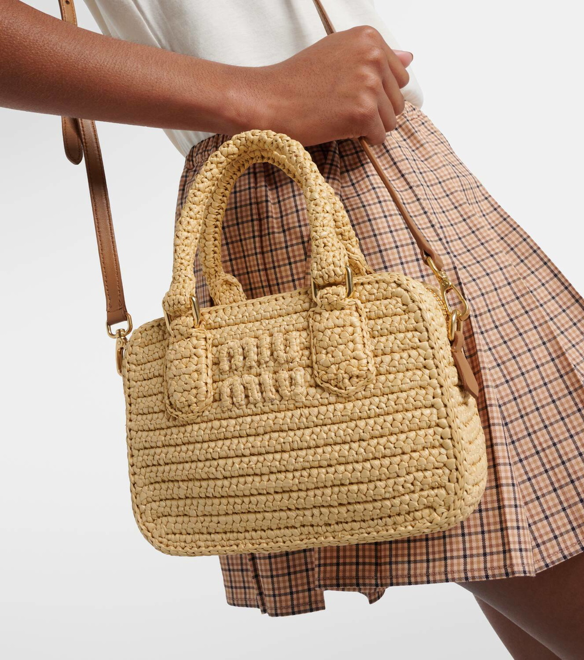 Miu Miu Arcadie crochet shoulder bag Miu Miu