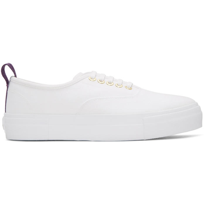 Photo: Eytys White Canvas Mother Sneakers