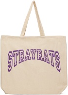 Stray Rats Off-White Arch Logo Tote