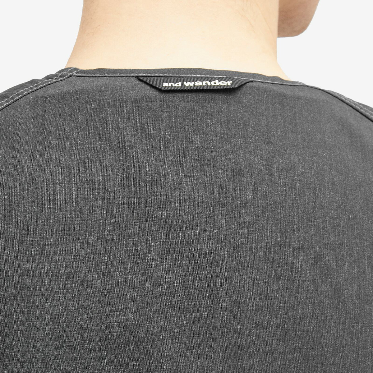 トップス and wander TOUGH ARAMID VEST DYNAMONUS and wander Men's Tough Aramid Vest in Charcoal and Wander