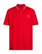 Paul & Shark Mens Polo shirt in Red