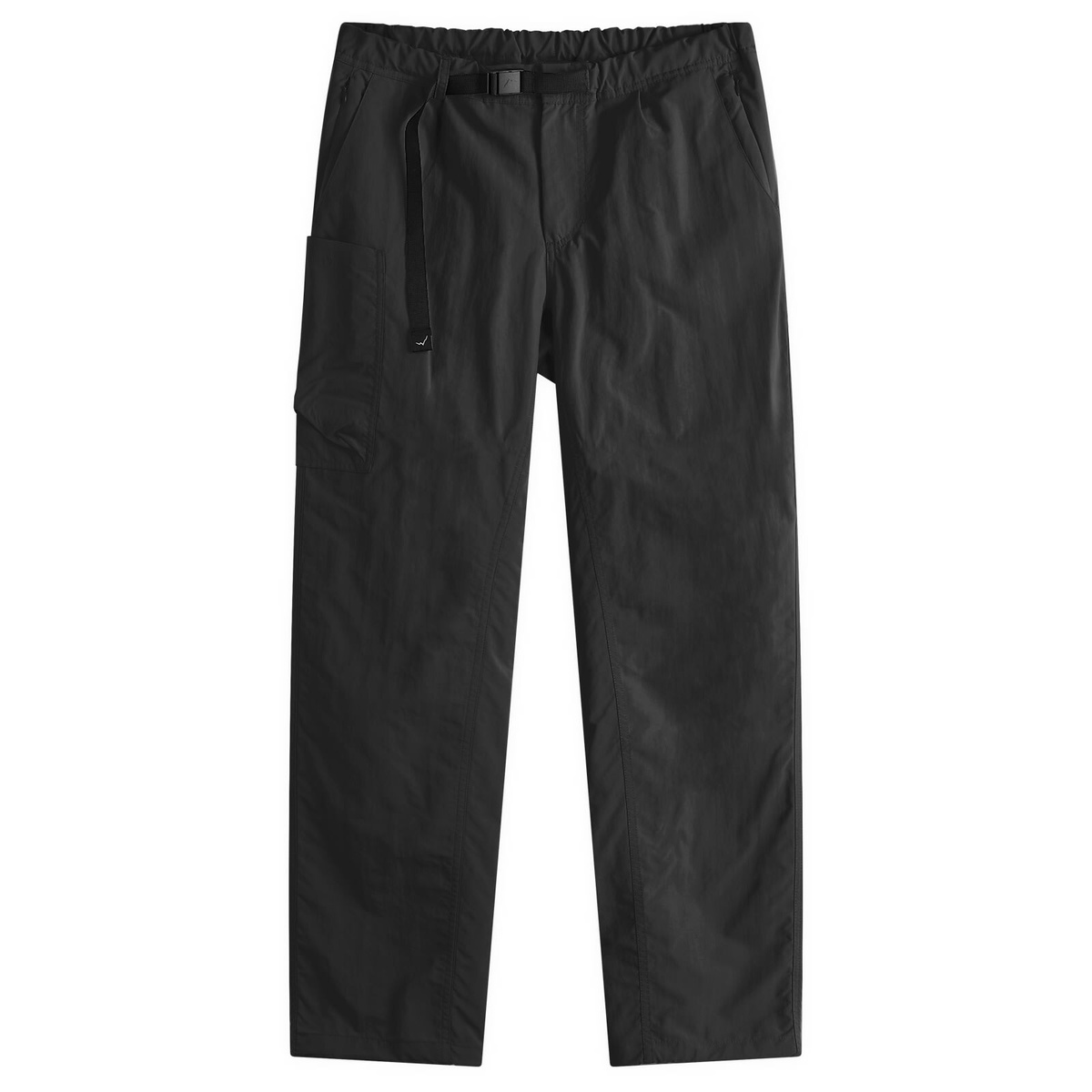 CAYL Men's Multi Pocket Wide Trousers in Black