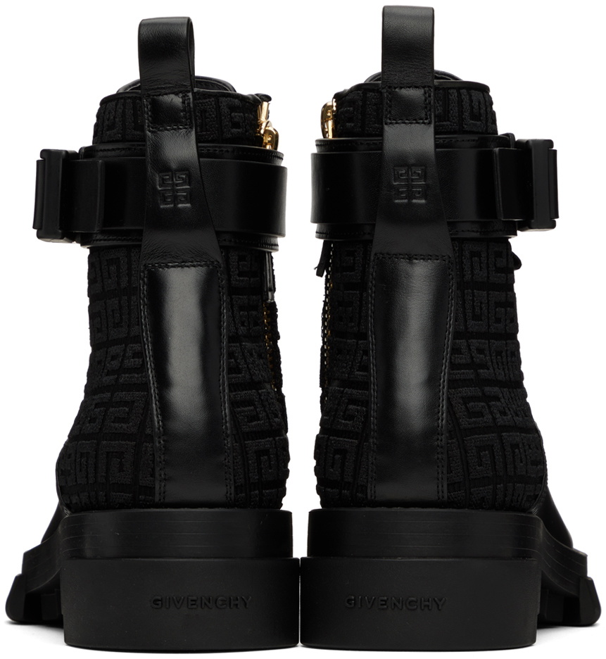 GIVENCHY (ジバンシィ) Terra Boots 4Gテラ　IT42 Givenchy Black 4G Terra Boots Givenchy