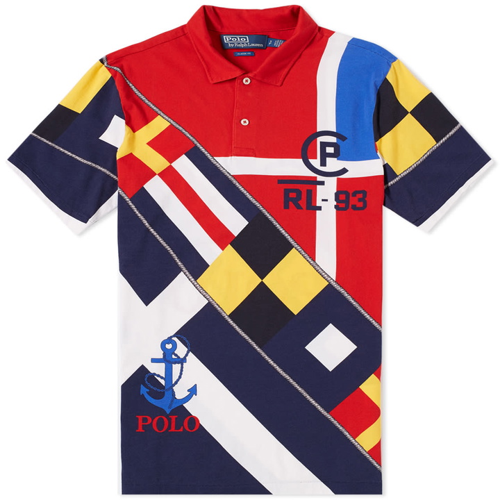 Photo: Polo Ralph Lauren x Regatta Sailing Print Polo