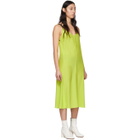 rag and bone Green Silk Colette Slip Dress