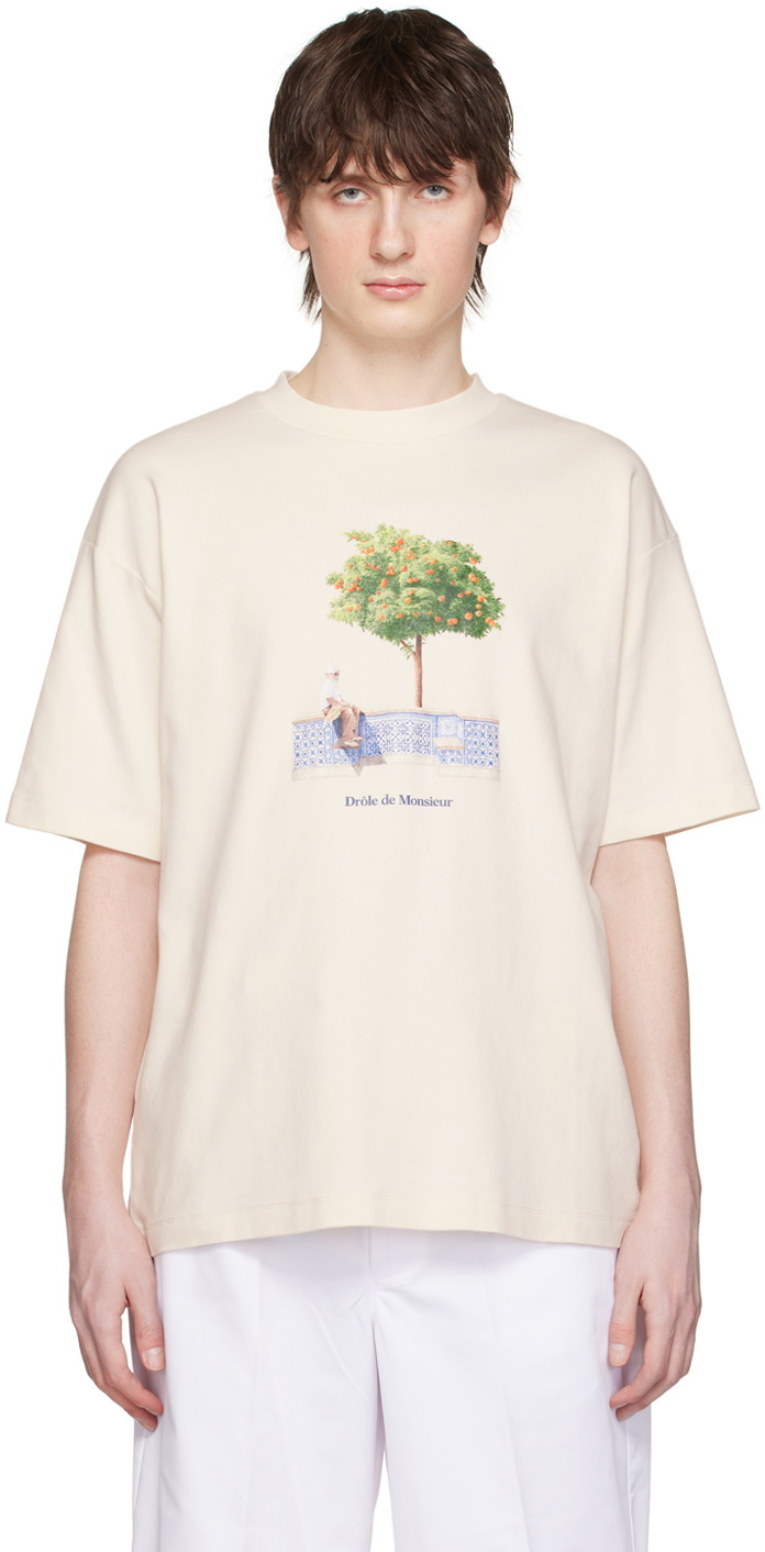 【関税込み】Drole de Monsieur Tシャツ Drôle De Monsieur T-shirt for Men SS25 | GIGLIO.COM