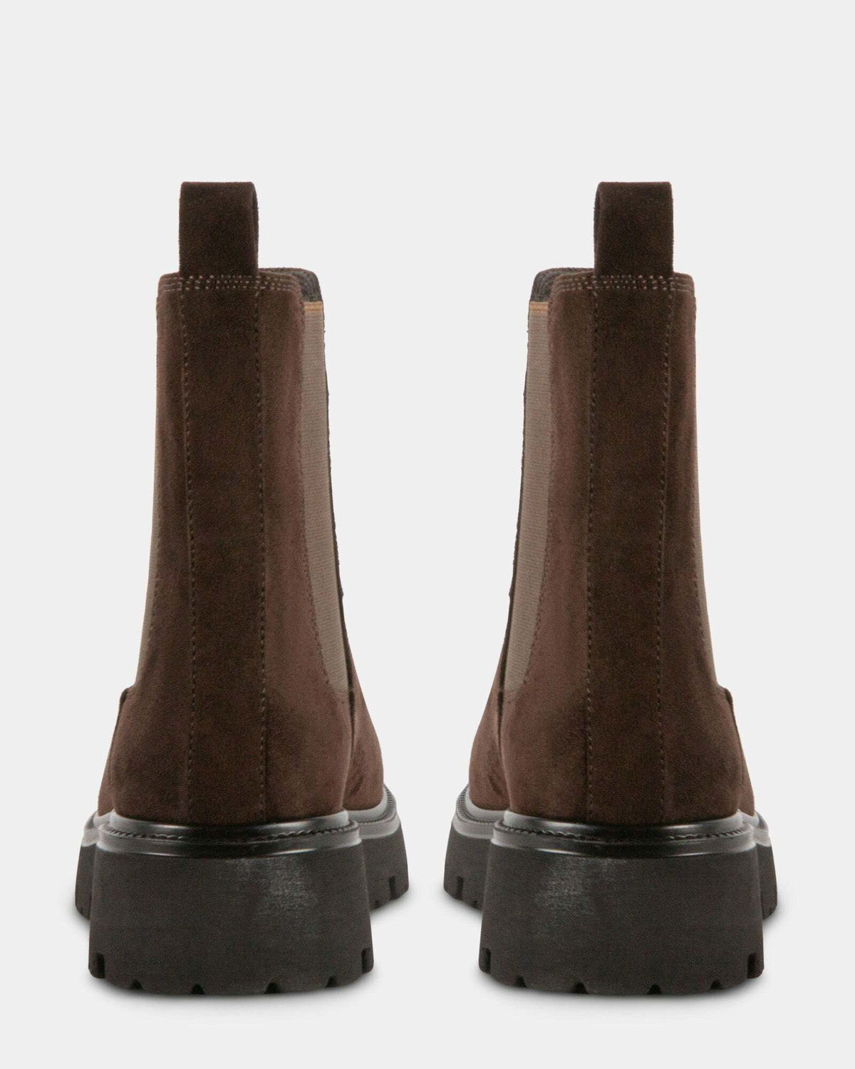 Steve Madden Backstrt Booties in Brown