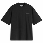 ANNIE HOOD Men's Mini Logo T-Shirt in Black
