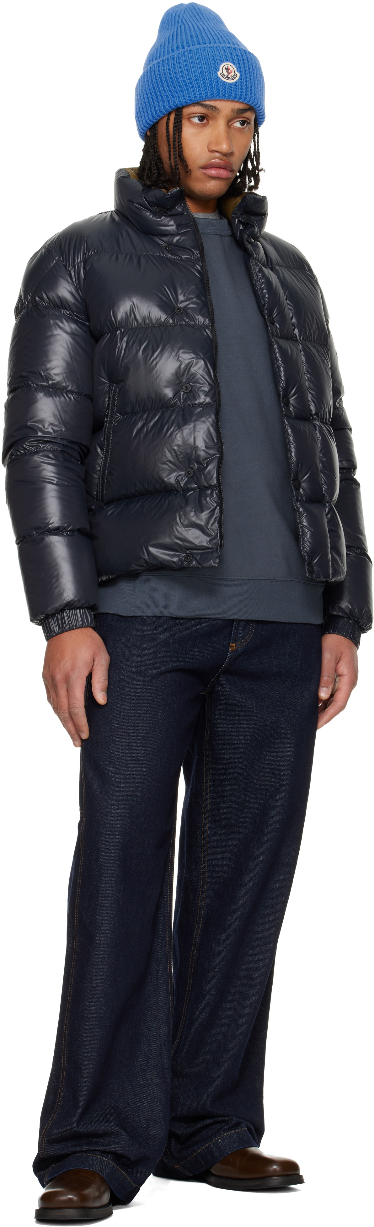 Moncler Black Tripiti Short Down Jacket