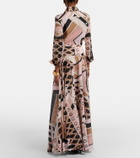 Pucci Vivara cotton muslin maxi skirt