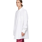 Maison Margiela White Over Fit Shirt